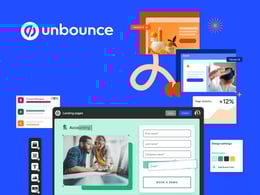 صورة ترويجية تظهر تخفيضات وعروض Unbounce