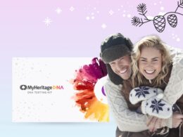 صورة لموقع MyHeritage على الإنترنت بدقة عالية