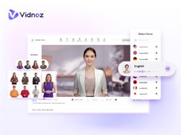 صورة ترويجية للتخفيضات والعروض الخاصة بـ Vidnoz