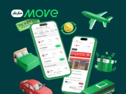 صورة ترويجية للخصومات والعروض الخاصة بAirasia Move